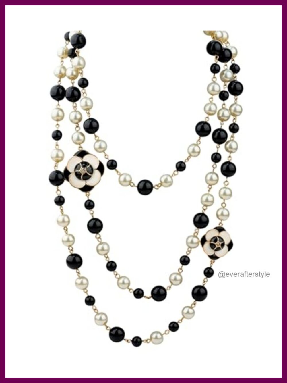 Vintage Inspired Imitation Pearl Long Strand